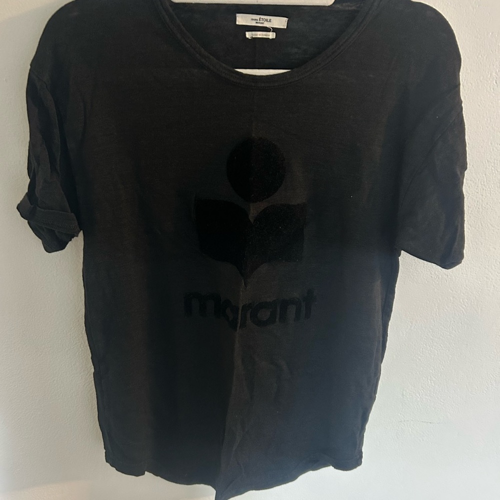 Isabel Marant Étoile Logo Tee (Black)